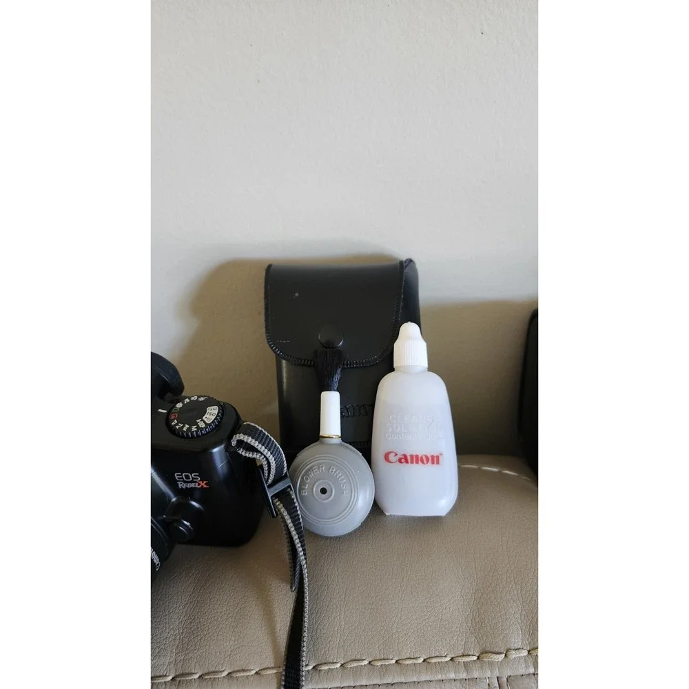 Canon EOS Rebel X 35mm Film Camera W/ Sigma 28-80 Lens & Speedlite 200E And Bag. - Picture 4 of 16